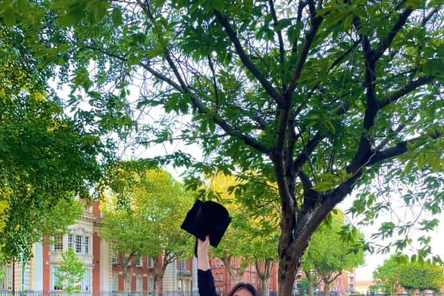 "Realistically, given your track record, you'll fail and drop out of college, leaving me to pay for your bad choices and lifestyle," the person on social media said. 