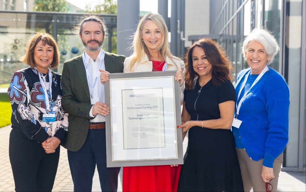 South East Technological University Carlow has been awarded one million euro in funding