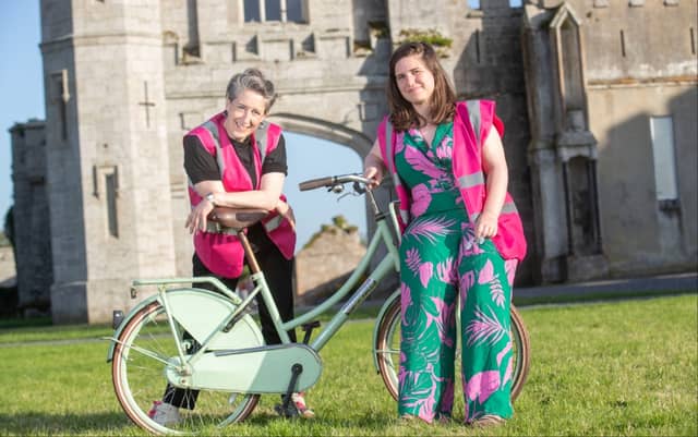Pictured: Artists Michelle Browne and Eszter Némethi
