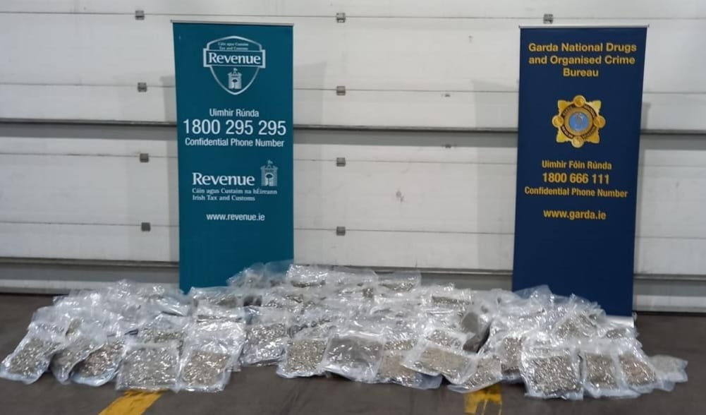 he discovery was made when Revenue officers stopped and searched an Irish-registered accompanied freight unit that had disembarked a ferry