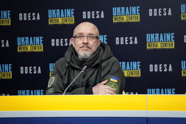 Ukraine’s defence minister Oleksii Reznikov is expected to brief his counterparts on recent developments in his country in an informal meeting that will also be attended by representatives of the United Nations and Nato.
