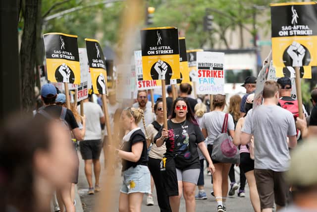 Members of US acting union Sag-Aftra and the Writers Guild of America (WGA) began industrial action on July 14 and May 2 respectively.