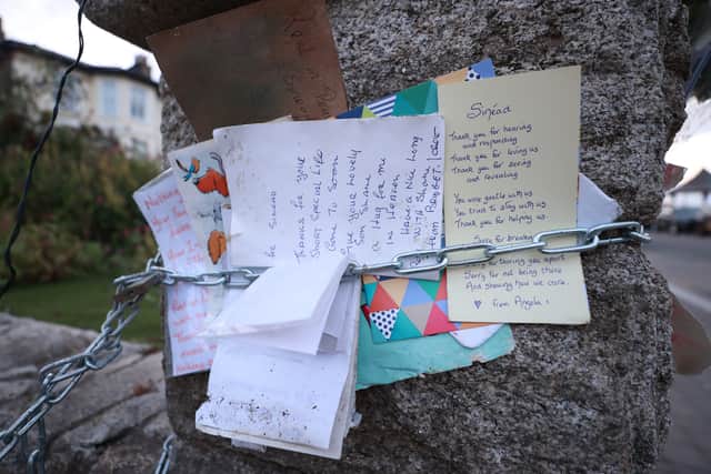 “With this procession, her family would like to acknowledge the outpouring of love for her from the people of Co Wicklow and beyond, since she left last week to go to another place.”