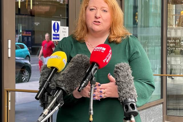 “I think it is understandable that not only will officers and their families, and staff and their families, be distressed and anxious, that they will be looking for strong leadership from the top level of the PSNI.”