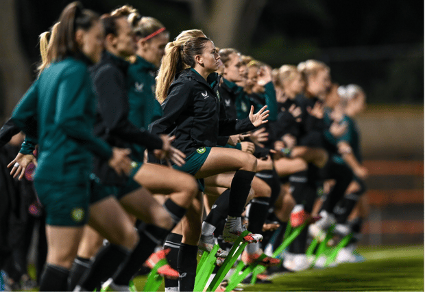 Irish team training ahead of first fixture in World Cup | PICTURE: Sportfile