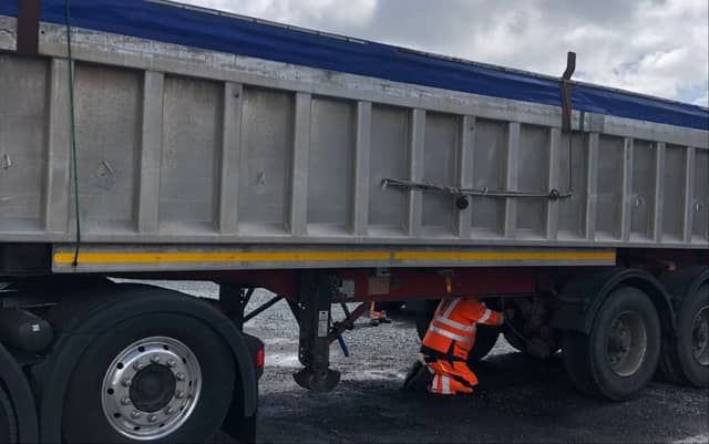 Carlow Roads Policing Unit checkpoint