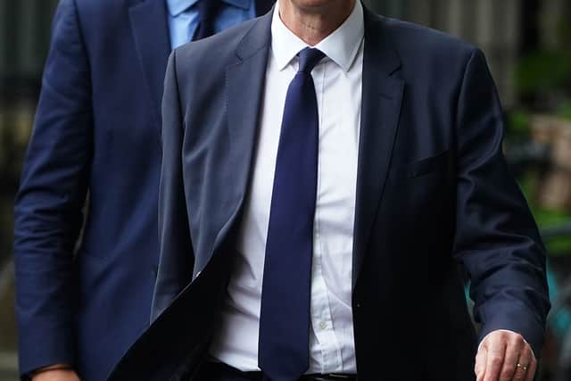 “We had a few discussions about it, and he behaved in an entirely honourable and proper way. I think he felt his position was not sustainable going forward and we discussed it and I agreed with him.”