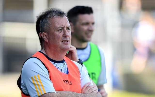 Carlow manager Niall Carew. PIC: Sportsfile
