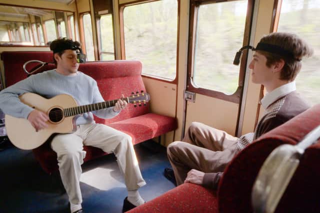 The pair had intended to pay a visit to Harlow Town but multiple train cancellations and delays meant that Bourgeois had to come up with another way to make the most of their time together.