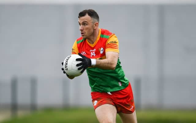 Carlow's Darragh Foley. PIC: Sportsfile