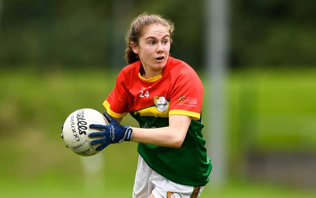 Carlow vice captain Rachel Sawyer. PIC: Sportsfile