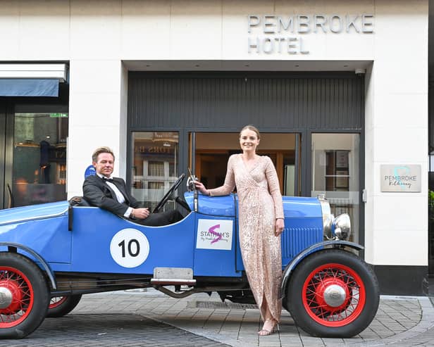 Pictured are Ashley Blair and Nigel Kenny  PICTURE Vicky Comerford