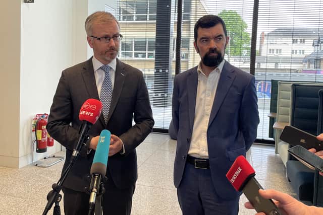 “People have the right to protest, people have the right to disagree with Government policy, but to prevent people accessing the accommodation that they have is not acceptable.”