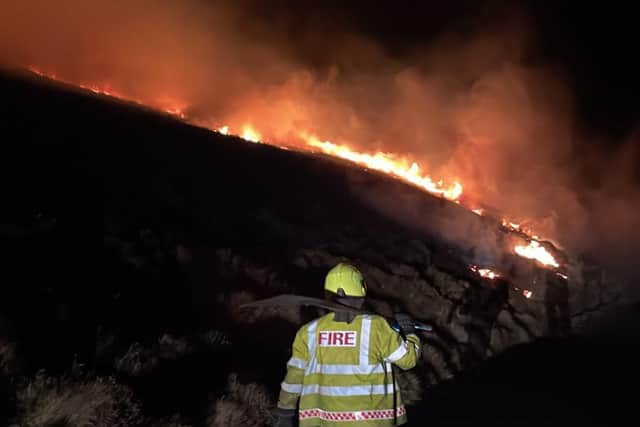 Bagenalstown and Bunclody Firefighters managed to contain and extinguish these fires late last night.