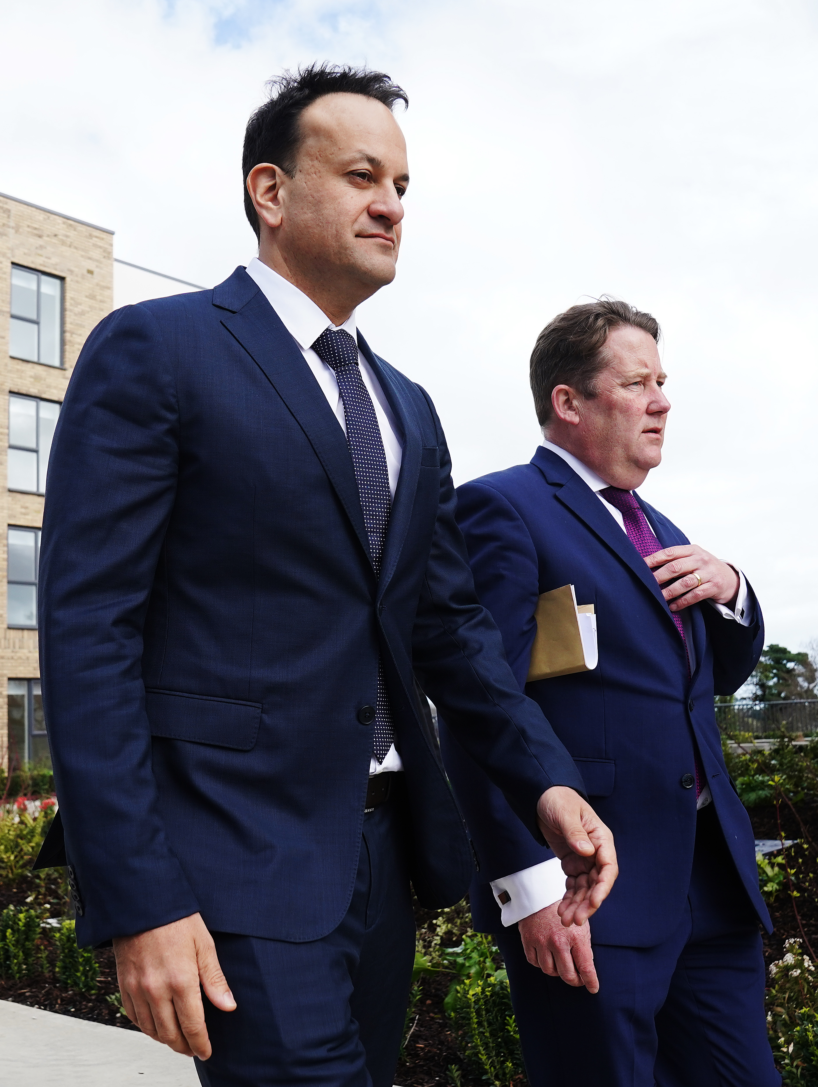 Taoiseach Leo Varadkar and Minister for Housing Darragh O'Brien