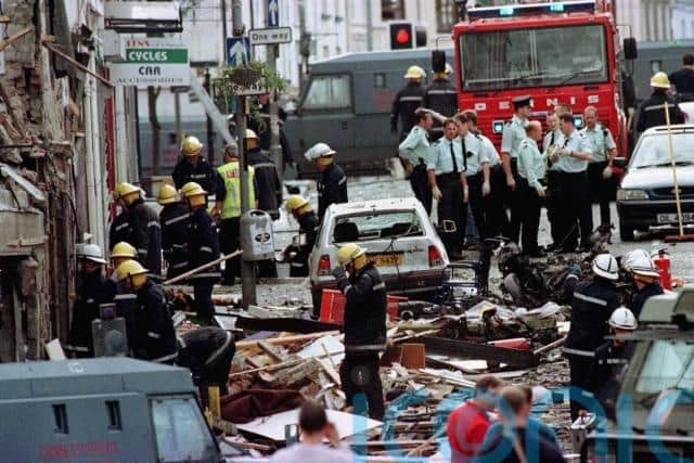 The Real IRA bomb killed 29 people, including a woman pregnant with unborn twins, just months after the Good Friday Agreement was signed.