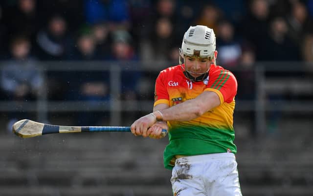 Carlow's Martin Kavanagh. PIC: Sportsfile