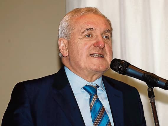 Bertie Ahern/ File Photo