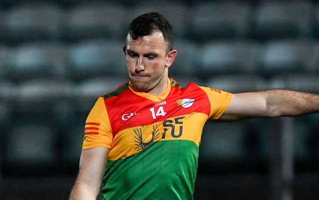 Carlow's Darragh Foley. PIC: Sportsfile