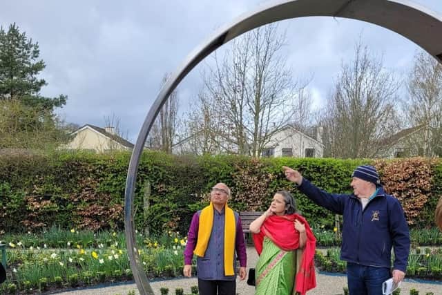 Chairperson of the Board of Directors, Aileen Broderick and Chief Executive Officer Joe Meany welcomed the ambassador on his arrival, providing an overview of the centre and the services it provides to the Carlow community. The tourism experience of the gardens which is enjoyed by thousands of local Irish and international visitors, was also outlined to the ambassador.