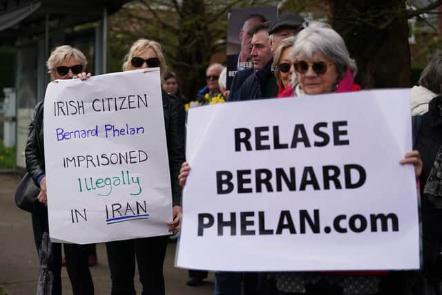 The human rights group and Mr Phelan’s family have also raised concerns about his deteriorating health, with his relatives saying that he requires daily medication for a number of health conditions.