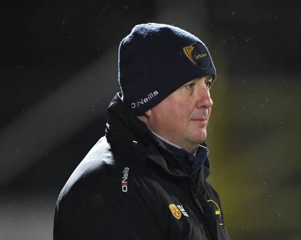 Carlow manager Niall Carew. PIC: Sportsfile