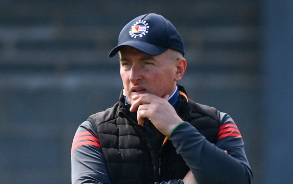 Carlow hurling manager Tom Mullally. PIC: Sportsfile