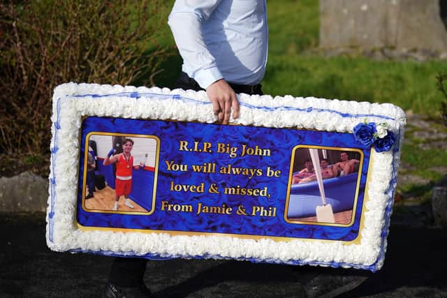 “We all knew John was a unique and extraordinary young lad, full of life and vitality,” he said.