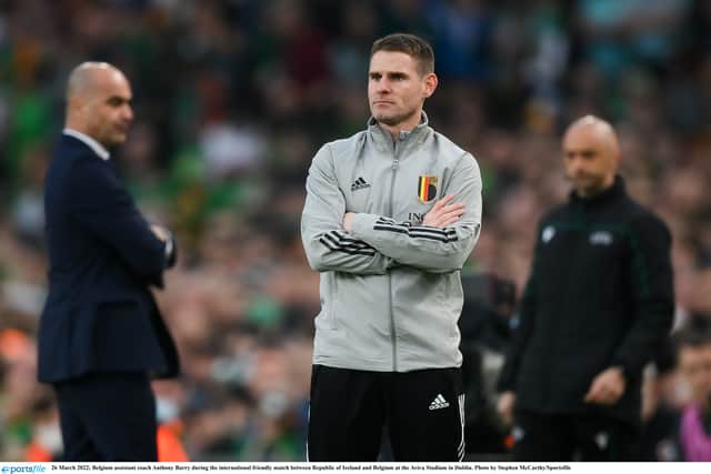 Barry, who departed his role to join the Belgum set-up last February, had been linked with a return to his FAI position but sources have suggested that the Chelsea coach could work alongside ex-Belgium boss Roberto Martinez again - this time in the Portuguese international set-up.