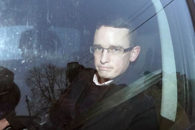 On Wednesday morning, Mr Burke’s father dropped him off at the school. He then approached the door of the school and was prevented from entering the building.