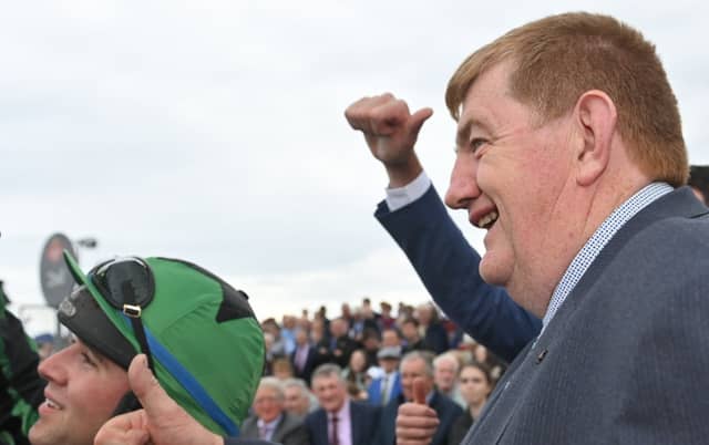 Carlow trainer 'Shark' Hanlon wins prestigious award after Hewick success. Photo: Sportsfile