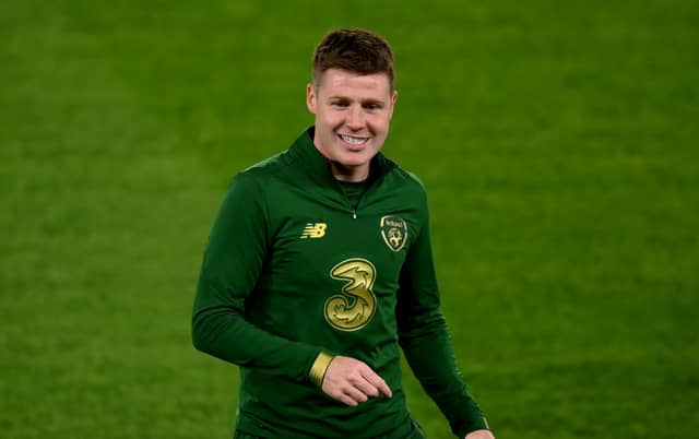 Former Republic of Ireland midfielder James McCarthy, who last appeared for the Boys in Green in 2020, has joined Spurs' Matt Doherty in making his UEFA Champions League debut this campaign.