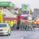Emergency service personnel who had assisted in a gruelling and harrowing rescue operation were also present with the church packed to overflowing.