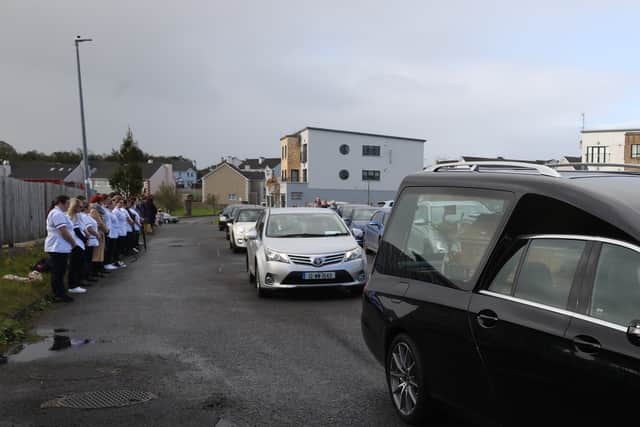 The aunt of another of the 10 victims, 24-year-old Jessica Gallagher, has spoken of the young fashion designer’s pride and love for Creeslough.