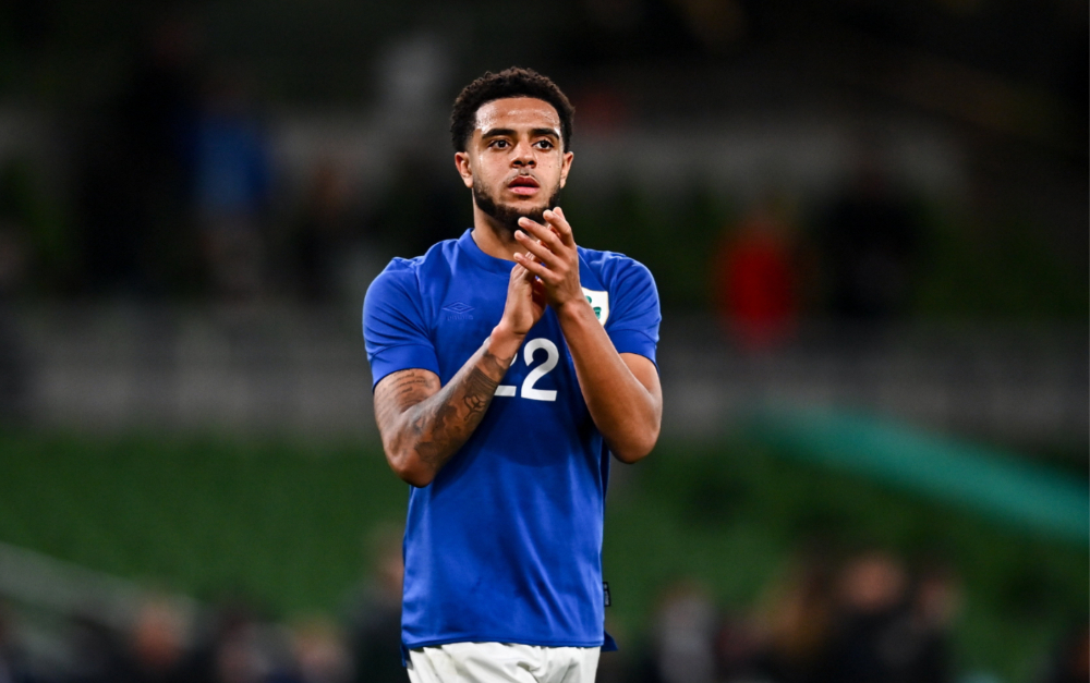 Republic of Ireland defender Andrew Omobamidele has been ruled out of the upcoming UEFA Nations League fixtures against Scotland and Armenia. PIC: Sportsfile