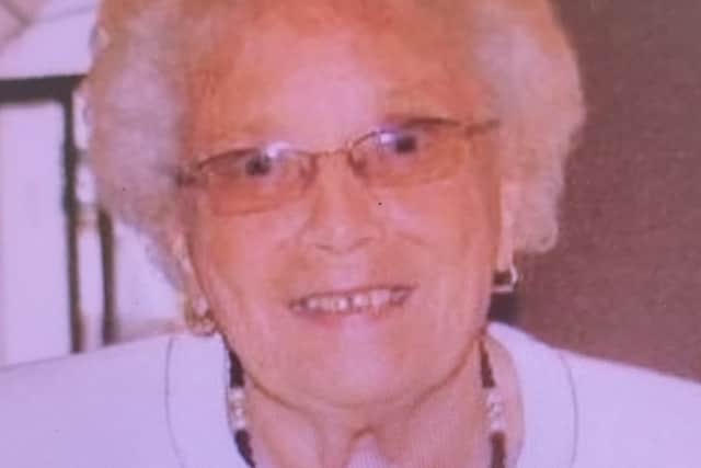The late Jenny Gaffney (née O'Toole)