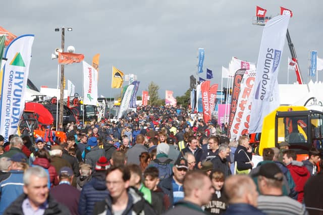The crowds at a previous National Ploughing Championships