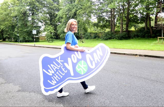 This year’s Walk While You Can Ambassador, Claire Byrne