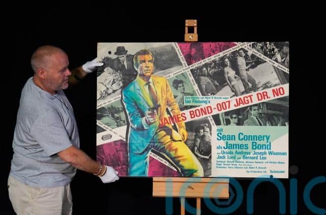 A variety of music posters will also be up for auction, with original concert and promotional material from artists including The Beatles, Elvis Presley and the Sex Pistols.