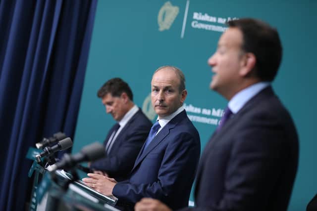 In terms of the outcome of any future border poll, he said 50% plus one was not desirable.