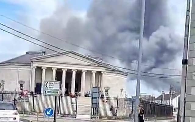 Fire services attending 'significant' fire in Carlow town