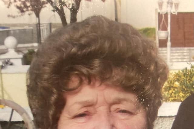 The late Betty Kieley (née Kinsella)