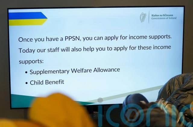 Around 25,000 Ukrainian refugees have now arrived in the Republic of Ireland, putting pressure on the Government to find housing and accommodation.