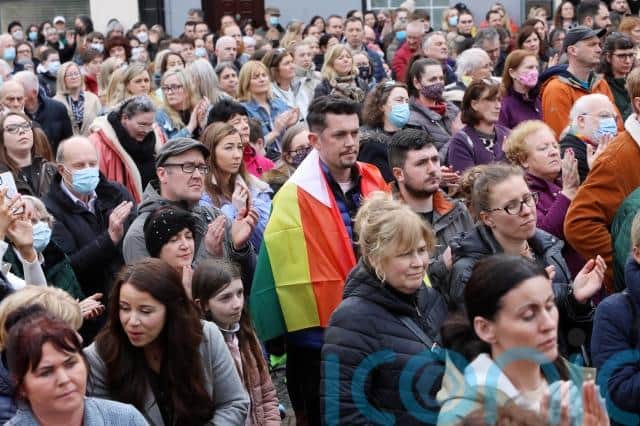 A representative of Taoiseach Micheál Martin and Tánaiste Leo Varadkar attended the funerals in Sligo and Roscommon on Easter Monday.