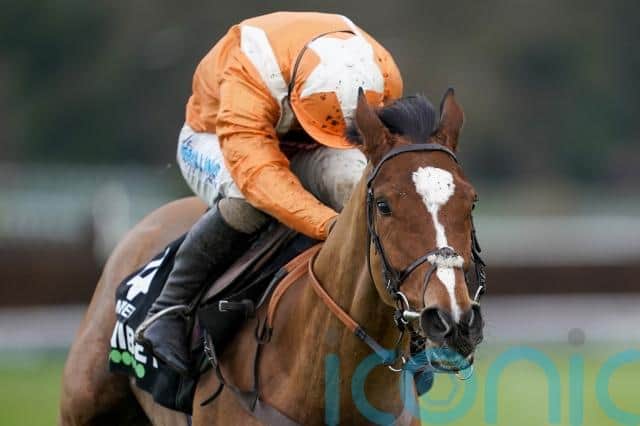 “He’s ready to go and it will be interesting to step him up over hurdles and see how he goes.”