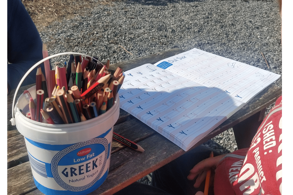 Moving the classroom outside