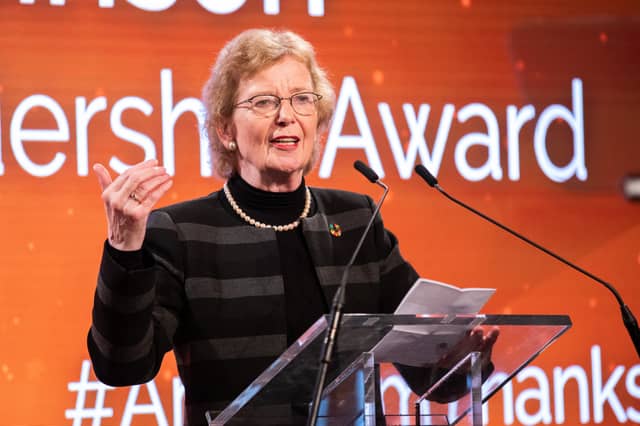 Mary Robinson writes first line of collaborative poem with climate crisis theme