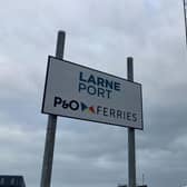 Stormont economy minister Gordon Lyons updated the Assembly following the sacking of 800 staff by the ferry company