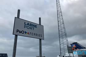 Stormont economy minister Gordon Lyons updated the Assembly following the sacking of 800 staff by the ferry company