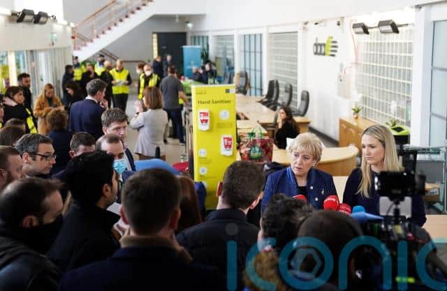 On Wednesday, Ms McEntee and Ms Humphreys met with some of the people who had arrived from Ukraine.